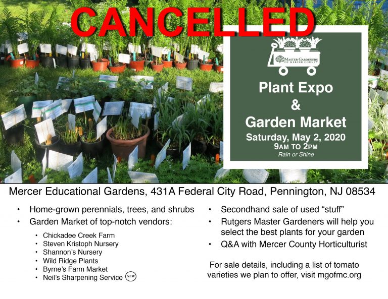 2020 Plant Expo Cancelled
